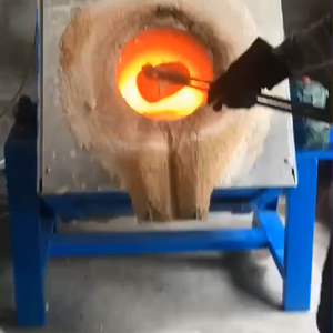 Lò cảm ứng điện tần số trung bình RXS 50KW IGBT để nấu chảy vàng, sắt, thép, đồng, nhôm, đồng thau - Product Image 3