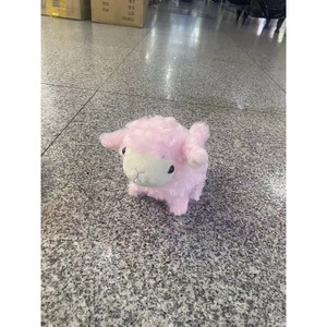 Juguete de Peluche de Oveja Eléctrica Realista, de Venta Caliente Transfronteriza, que Camina, Emite Sonidos y Mueve la Cola, Juguete para Niños - Product Image 4