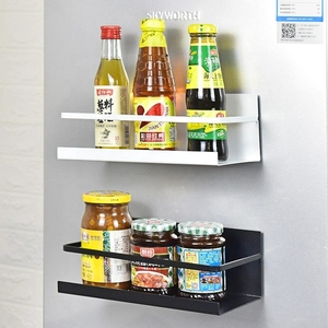 Support de rangement magnétique latéral de style japonais pour réfrigérateur, pour pots à épices et condiments, vente en gros - Product Image 5