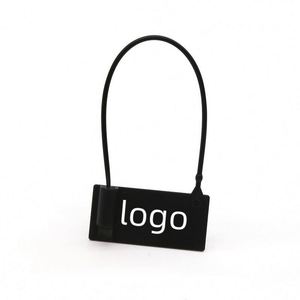 Disposable Anti-Tamper Security Seals Plastic Buckle Tags for Clothing Shoes Luggage Protection with <b>Padlock</b> Design Promotion - Product Image 2