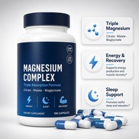 Kapsul Melatonin Magnesium Citrate Glycinate untuk Dewasa - Dukungan Imunitas & Peningkatan Energi