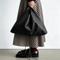 Sac Hobo Souple et Oversize en Cuir de Vachette Véritable pour Femme, Grand Sac Fourre-Tout à Bandoulière en Daim Grainé, Vente en Gros OEM