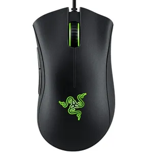 Ratón con Cable Deathadder Essential de 6400 DPI, Cable de 1.8 m, 100% Original, USB para Juegos, Láser, Rival 100 RGB, Deathadder Essential - Product Image 1