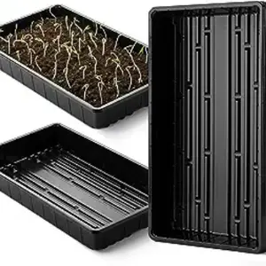 Chất Lượng Cao Hạt Giống Khởi Động Sprouter Khay Microgreen Bộ 1020 Phẳng Vườn Ươm Nhà Máy Làm Vườn Germsination Trồng Cây Giống Khay