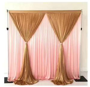 ESI-خلفية أنبوبي مغلف مع لوحة قاعدة أنبوب قابل للتعديل وآلية تغليف دائرية مظلة للمناسبات حفلات الزفاف منفذ المصنع - Product Image 3