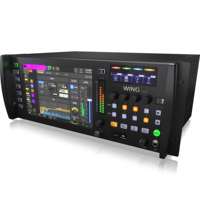 Console de mixage numérique WING RACK, montage en rack, 48 canaux, 28 bus, mixeur numérique stéréo complet avec 24 préamplis PRO, 8 sorties PRO