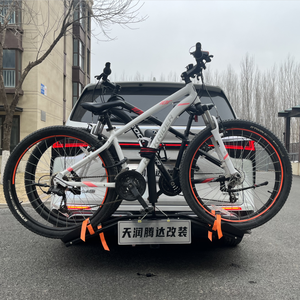 Voyage <span class=keywords><strong>camping</strong></span> pliable réglable véhicule arrière 2 vélos 2 vélo support d'<span class=keywords><strong>attelage</strong></span> support de vélo <span class=keywords><strong>pour</strong></span> voiture suv camion - Product Image 5