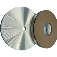 Meule sans centre de diamant de liaison de résine affûtant des outils de carbure meule plate de diamant avec la résine pour faire Dektom