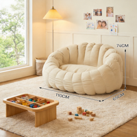 Canapé de détente inclinable Cloud Soft, fauteuil minimaliste idéal pour se détendre et dormir