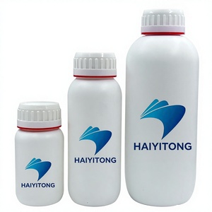 Botella Redonda Blanca de Plástico HDPE de 500 ml y 1 Litro para Fertilizantes Líquidos y Pesticidas, Botellas de Plástico para Químicos con Pulverizador y Gatillo de 750 ml - Product Image 2
