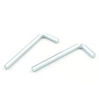 Clé Allen hexagonale en acier au carbone CRV, plaquée zinc, M1.5 M2 M3 M4 M5 M6 M8 M10, fourniture d'usine, outils de quincaillerie