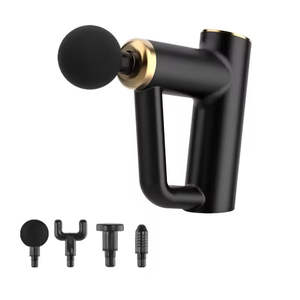 Pistolet de massage portatif intelligent haute vitesse 1200-3200 tr/min pour fascias, format voyage exclusif, massage par percussion des tissus profonds du corps et de la tête - Product Image 1