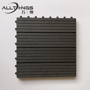 Tarjeta hebilla juntos balcón <span class=keywords><strong>300</strong></span>*<span class=keywords><strong>300mm</strong></span> madera <span class=keywords><strong>Diy</strong></span> compuesto piscina enclavamiento cubierta <span class=keywords><strong>Wpc</strong></span> azulejos al aire libre - Product Image 2
