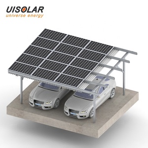 Kit de <span class=keywords><strong>carport</strong></span> solaire en aluminium UISOLAR, imperméable, structure de montage photovoltaïque à 4 <span class=keywords><strong>poteaux</strong></span>, <span class=keywords><strong>2</strong></span> <span class=keywords><strong>poteaux</strong></span>, <span class=keywords><strong>carport</strong></span> solaire pour la maison - Product Image 1