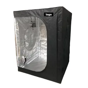 small hydroponic greenhouse mini grow tent LED dark box 60x60x140cm