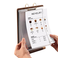 Support de menu écologique pour affichage de prix, calendrier de dîner et publicité – Article de vente en gros pour le commerce de détail