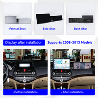 Écran double 13,1 12,3 pouces pour Honda Accord 8ème génération/Crosstour 2008-2013, autoradio Android Carplay, navigation GPS, système multimédia stéréo