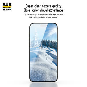 <span class=keywords><strong>Protector</strong></span> de Pantalla de Cerámica con Airbag de Vidrio Nano con Borde de Cojín de Aire 3D Anti-golpes ATB para iPhone 15 Promax 14 13 - Product Image 3