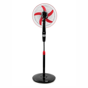 <span class=keywords><strong>Ventilateur</strong></span> sur pied oscillant de 16 pouces, 12 V CC, à moteur à balais, alimenté par énergie solaire et batterie, à économie d'énergie, pour extérieur, <span class=keywords><strong>ventilateur</strong></span> AC/DC - Product Image 6