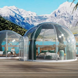 Dôme igloo PVC hôtel extérieur globe clair tunnel unique camping en plein air tentes de fête gonflables transparentes <span class=keywords><strong>bubblehouse</strong></span> - Product Image 5