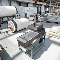 Le rouge épluchant les arachides sèches rôties avec le noyau de moteur Machine automatique industrielle de décortiqueurs 200 KG/H de capacité pour enlever la peau d'arachide