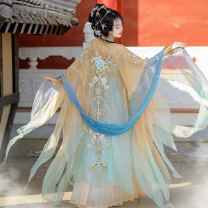 Vestido <span class=keywords><strong>Hanfu</strong></span> de hada <span class=keywords><strong>china</strong></span> antigua falda de estilo Tang femenino para Niñas Ropa tradicional <span class=keywords><strong>china</strong></span> - Product Image 5