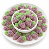 Bonbons Gélifiés au Goût de Raisin Aigre en Gros – Bonbons Gélifiés aux Fruits, Sucreries Aigres, Emballage de Bonbons et Gommes Sucrées au Jus