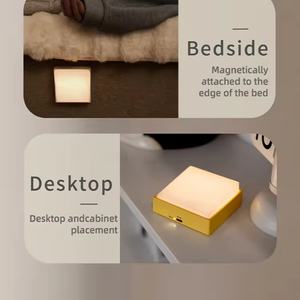 Lámpara de Noche Multifuncional con Interruptor, LED USB, Personalizable, Inteligente, Portátil, Enchufe de Pared, Recargable, para Decoración de Habitaciones - Product Image 4