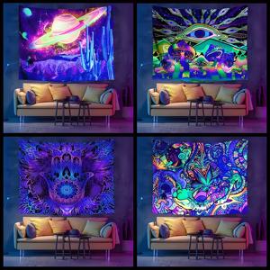 Venta al por mayor Entrega rápida Trippy <span class=keywords><strong>Tapiz</strong></span> Psicodélico Espiritual <span class=keywords><strong>Tapiz</strong></span> de dibujos animados - Product Image 2