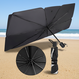Pare-soleil de voiture pliable à <span class=keywords><strong>mini</strong></span> poche inversée à impression personnalisée Bouteille de vin personnalisée intelligente portable avec <span class=keywords><strong>parapluie</strong></span> promotionnel personnalisé - Product Image 1
