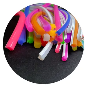 14 Single Color Rgb Magic RGB 10mm 12mm DC5V DC12V 1cm 2.5cm Cut Silicone Separently Led Flex Strip Neon Lights For Big Neon