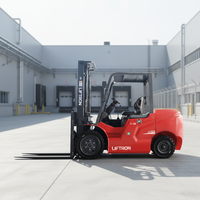 Forklift Truck Listrik Counterbalance Liftron DL Series 3T Lithium 80V CPD30L untuk Penggunaan Luar Ruangan di Area Konstruksi Terpencil
