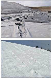 ジオテキスタイル付き三次元複合排水ネットワークジオテキスタイル - Product Image 6