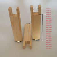 Pieds de lit fantaisie de haute qualité, accessoires de meubles en bois, pieds de table de café en métal, pieds de table télescopiques modernes en métal