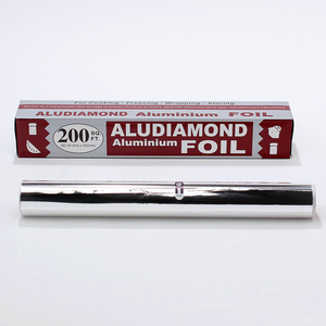Venda quente Boa Qualidade Folha De Alumínio Papel Heavy Duty Food Grade Folha De Alumínio Rolos - Product Image 1