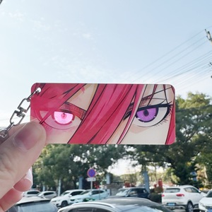 Llavero Creativo de Acrílico DIY con Colgante de Ojo de Anime, Mercancía Hecha por Fans, Yoichi Isagi, Llavero Transparente - Product Image 5