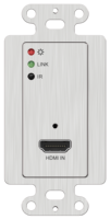 Kit de boîtier mural pour prolongateur HDMI 4K60Hz, prend en charge le passage bidirectionnel IR large bande et RS232