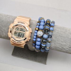 YuSa856 Set Orologio da Donna alla Moda in Lega con Gioielli <span class=keywords><strong>e</strong></span> Bracciale da 20mm, Movimento al Quarzo, Stile Lussuoso, Resistenza all'Acqua 3BAR 2024 - Product Image 1