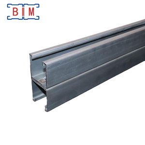 รางเหล็กชุบสังกะสีแบบจุ่มร้อน P1001T ขนาด 1-5/8 x 1-5/8 นิ้ว แบบติดตั้งสองด้านต่อเนื่อง - Product Image 4