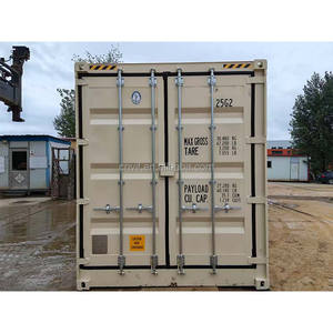 Conteneur maritime sec de 20 pieds avec porte latérale, unité de stockage portable, capacité de 28 m3, marque Vita, occasion, 20GP 40HC certifié CSC - Product Image 1