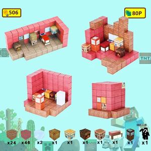 Kit de juguete de cubo magnético mejor calificado con cubos de 2,0 cm y caja de regalo para juegos de aprendizaje de enfoque y uso preescolar - Product Image 6