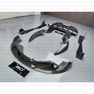 Kit carrozzeria in fibra di carbonio a secco reale stile RY aggiornato anni 720 per accessori auto McLa <span class=keywords><strong>ren</strong></span> 720S - Product Image 3