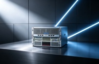 JumSoft 8U Rack AI Server untuk Pelatihan Model Besar 8 Akselerator Komputasi Berkecepatan Tinggi 24 Slot DDR5 Jaringan 800GbE Tersedia di Stok