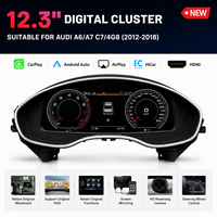 Für Audi A6 A7 C7 LCD-Instrumentencluster Digitales Armaturenbrett Virtuelles Cockpit Smart Digital Cluster Auto-Armaturenbrett-Display