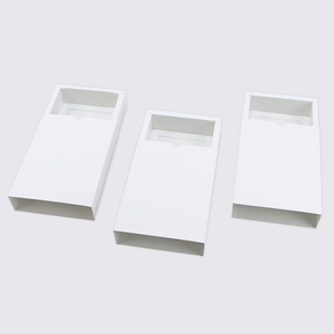 Custom Card Paper Sliding Cosmetics <strong>Box</strong> <strong>Slide</strong> Top Drawer <strong>Box</strong> for Cosmetic/Soap/ Perfume/Lip Balm - Product Image 3