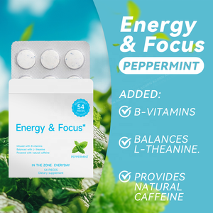 Rasa miny ACORN tidak ditambahkan gula ilmiah Tablet bantuan dengan Vitamine B plexe mendukung energi & fokus Tablet - Product Image 3