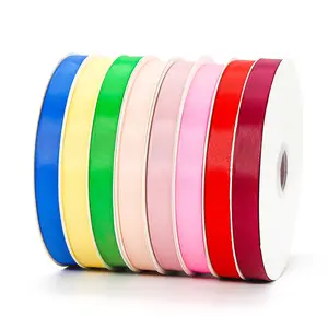 Großhandel Ribbon Mix 196 Farben 3/4 Zoll 2cm Gros grain Polyester Ribbon für Geschenk verpackung