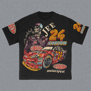 <span class=keywords><strong>เสื้อ</strong></span>ยืดโอเวอร์ไซส์ผ้าคอตตอน 100% คุณภาพพรีเมียม ลายพิมพ์<span class=keywords><strong>หัว</strong></span><span class=keywords><strong>ก</strong></span>ะ<span class=keywords><strong>โหล</strong></span><span class=keywords><strong>ก</strong></span>สไตล์วินเทจ สตรีทแวร์ งานถักดิจิทัล เนื้อผ้าหนา - Product Image 2
