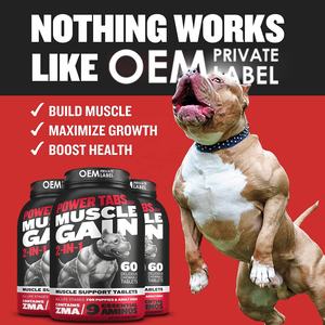 Complément alimentaire de haute qualité pour chiens OEM, pour développer les muscles, favoriser la croissance musculaire et augmenter la masse musculaire chez les chiens. - Product Image 2