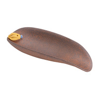 Cuillère à thé moderne écologique en argile faite à la main cuillère à thé en céramique cérémonie du thé Six messieurs accessoires service à thé Kung Fu encens